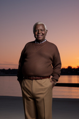 Elderly male with  blonde hair