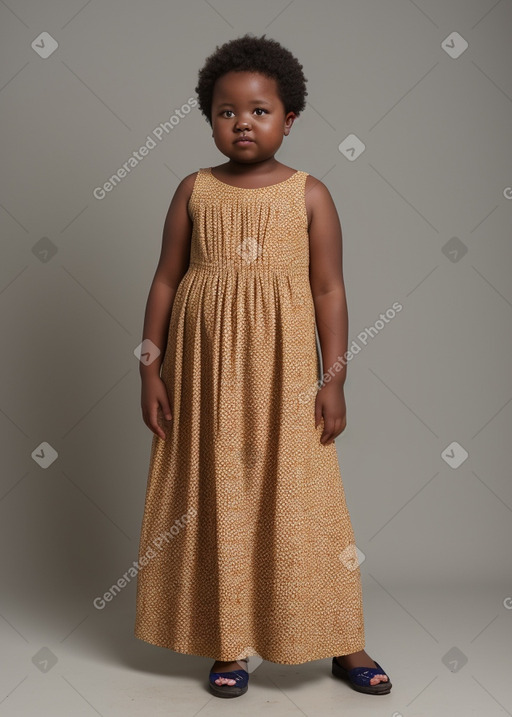 African child girl 