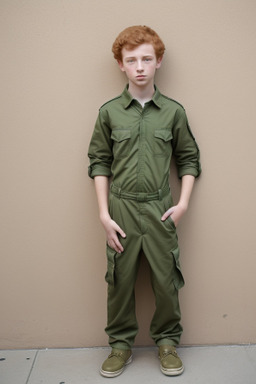 Israeli teenager boy with  ginger hair