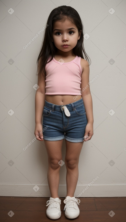 Colombian infant girl 