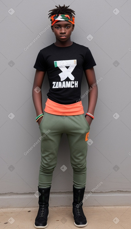 Zambian teenager boy 