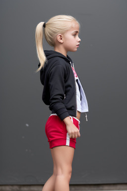 Turkish child girl with  blonde hair