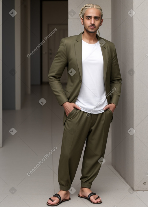 Yemeni adult male with  white hair