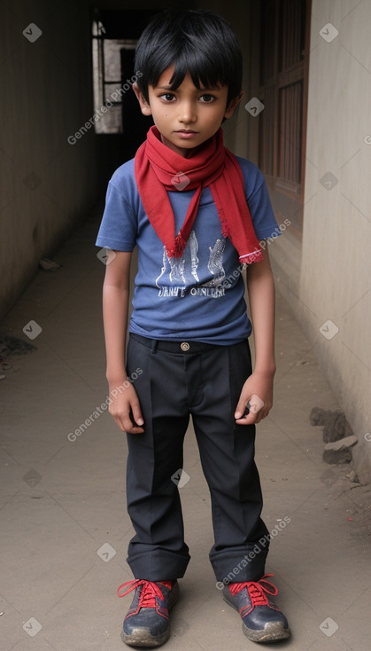 Nepalese child boy 