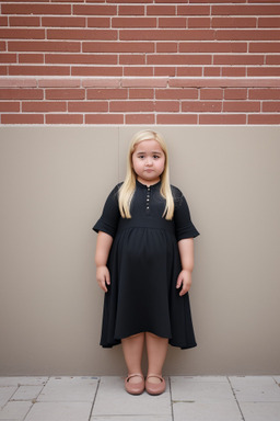 Emirati child girl with  blonde hair