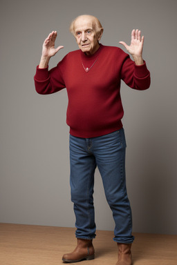 Lebanese elderly male with  ginger hair