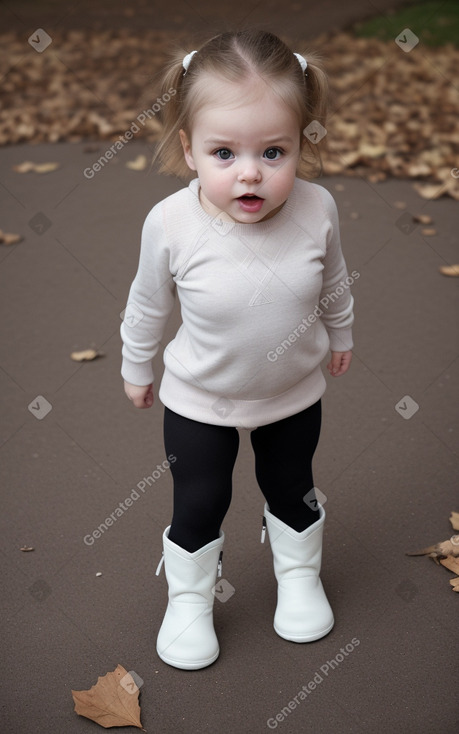 Caucasian infant girl 