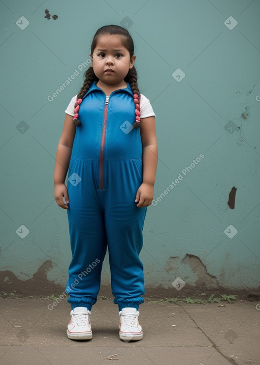 Costa rican child girl 