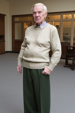 Irish elderly male with  blonde hair