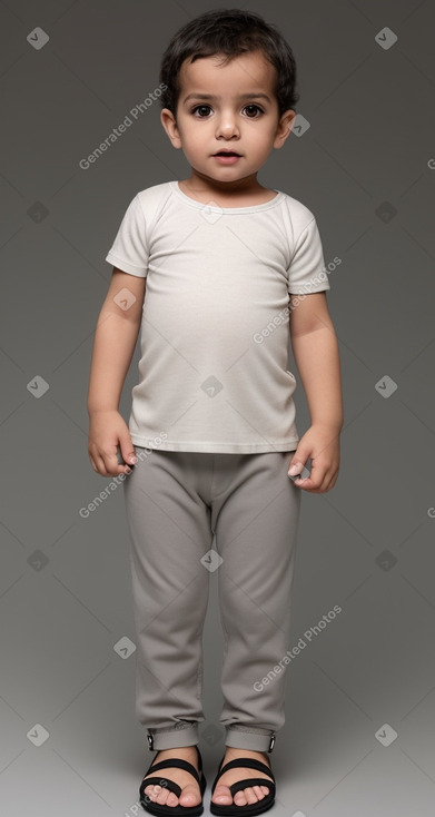 Tunisian infant boy with  gray hair