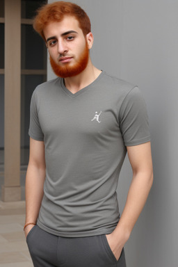 Jordanian adult male with  ginger hair