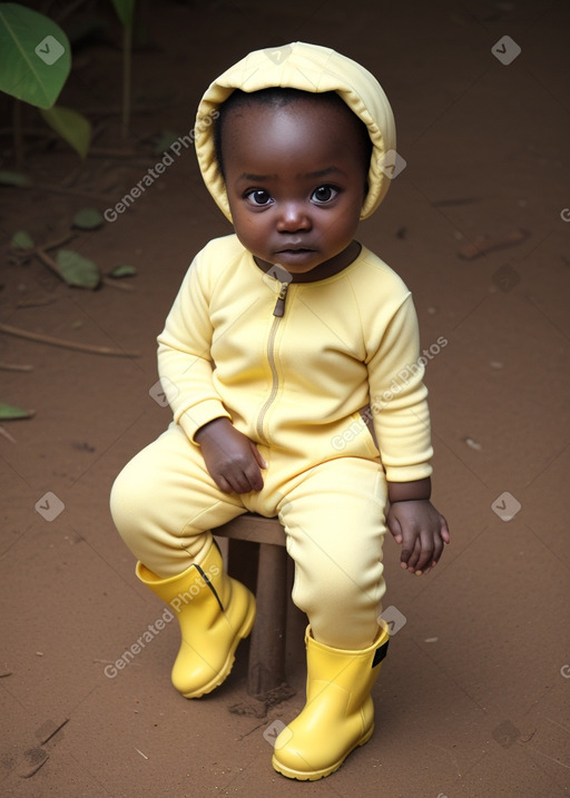 Ugandan infant girl 