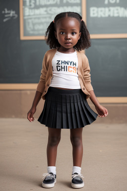 Zambian infant girl 