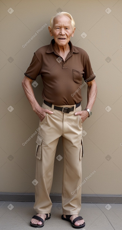 Bolivian elderly male with  ginger hair