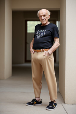 Macedonian elderly male with  ginger hair