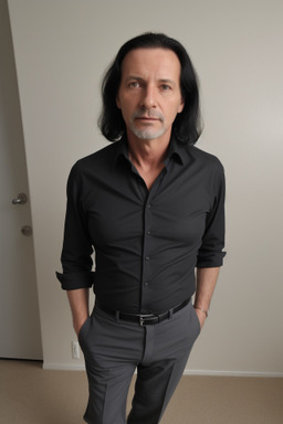 German 45 years male with  black hair