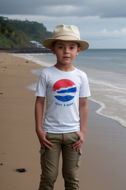 Costa rican child boy 