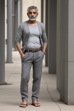 Yemeni middle-aged male with  gray hair