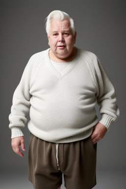 Dutch elderly male with  white hair