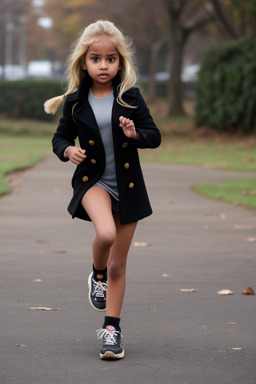 Sri lankan child girl with  blonde hair