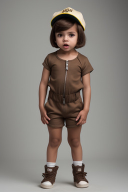 Venezuelan infant boy with  brown hair