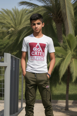 Qatari teenager boy 