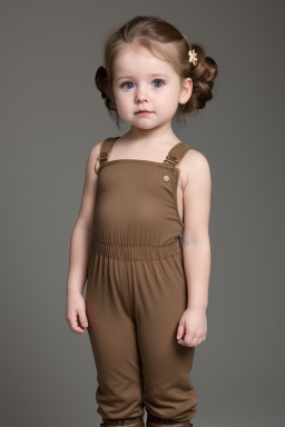 Irish infant girl with  brown hair