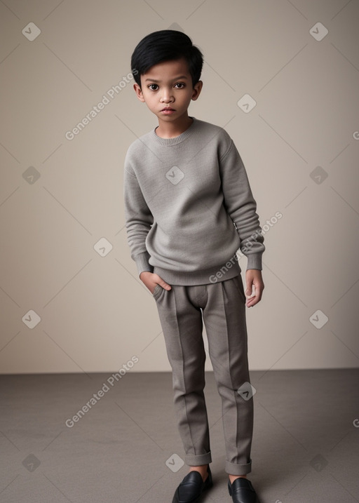 Indonesian child boy 