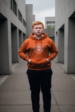 Filipino teenager boy with  ginger hair