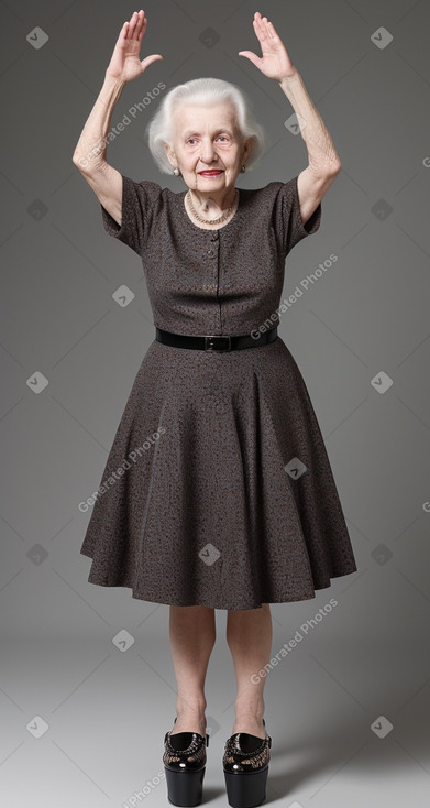 Caucasian elderly female 