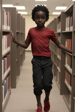 Child male with  black hair