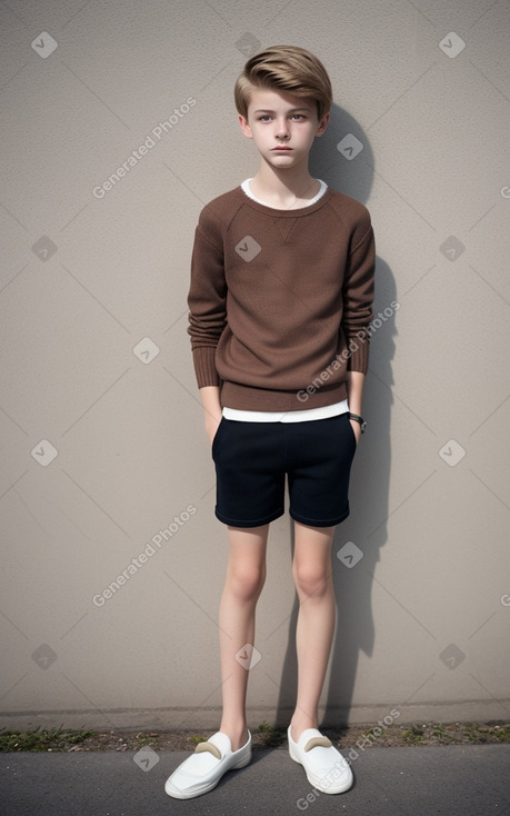 Belgian teenager boy 