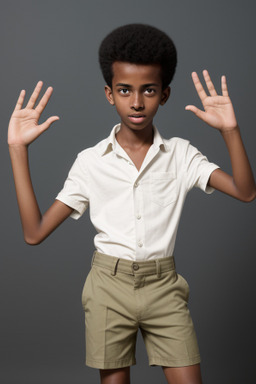 Ethiopian teenager boy 