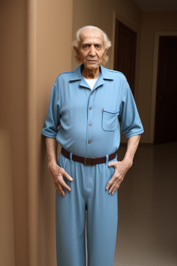 Saudi arabian elderly male with  ginger hair