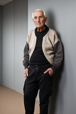 Uruguayan elderly male with  black hair