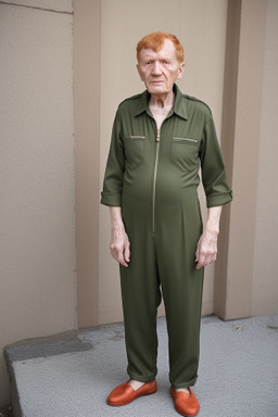 Ukrainian elderly male with  ginger hair