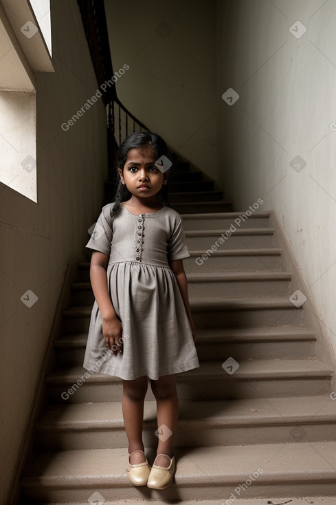 Bangladeshi infant girl with  gray hair