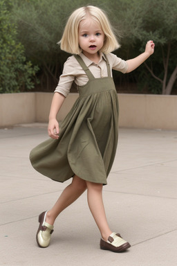 Zimbabwean infant girl with  blonde hair