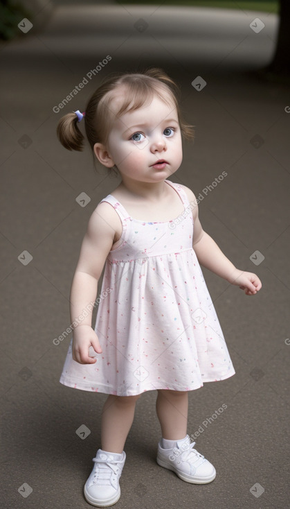 British infant girl 