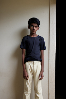 Sri lankan teenager boy 