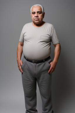 Tunisian elderly male with  gray hair