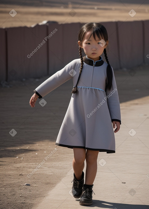 Mongolian child girl 