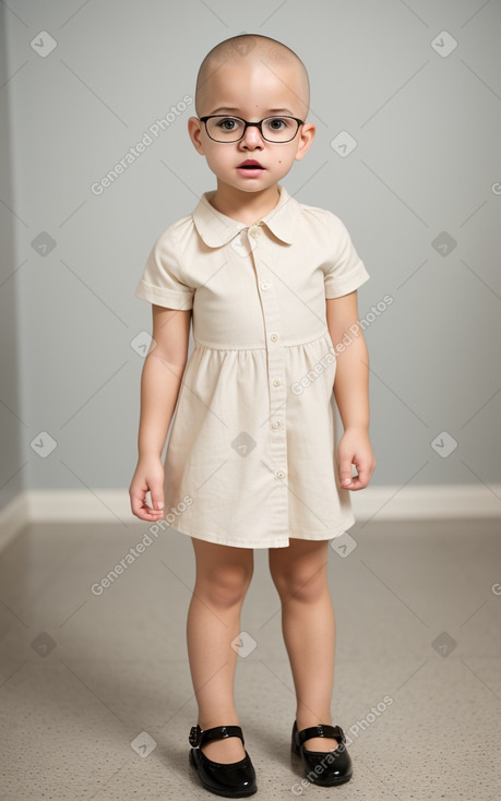 Puerto rican infant girl with  blonde hair