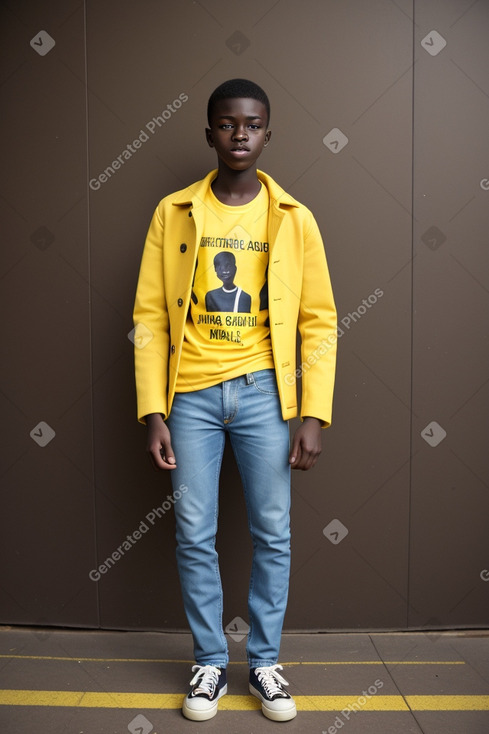 Ugandan teenager boy 