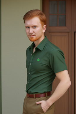 Uzbek adult male with  ginger hair