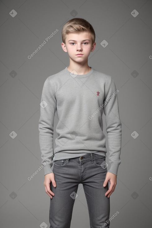 Latvian teenager boy 