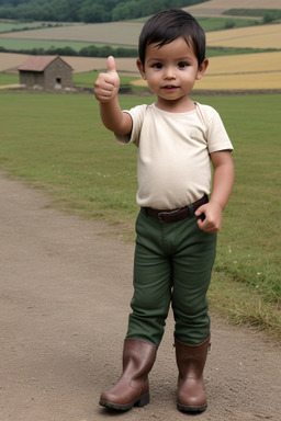 Peruvian infant boy 