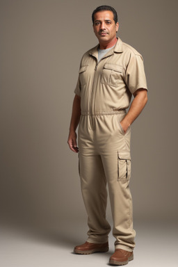 Tunisian middle-aged male with  brown hair