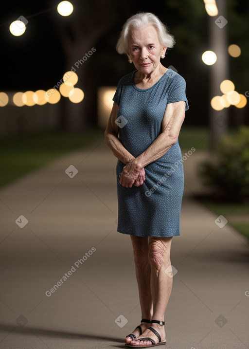 Caucasian elderly female 