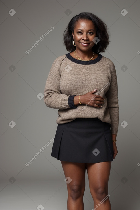 African american middle-aged female 